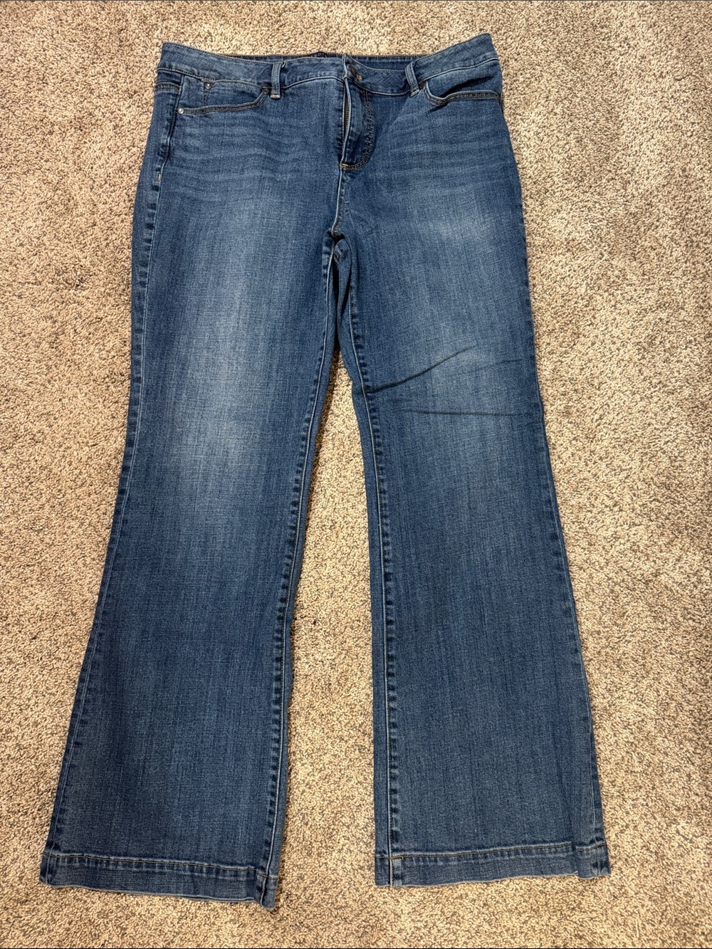 Talbots Women's Midwash Flare Jeans